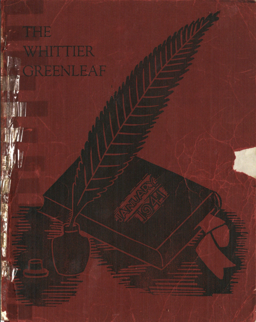 1941 Whittier Junior High Yearbook